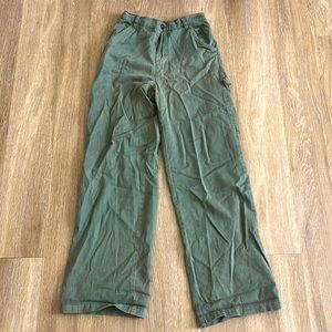green Carpenter Pants